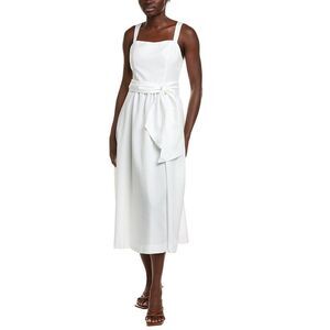 Ipponelli Womens  Midi Dress, White